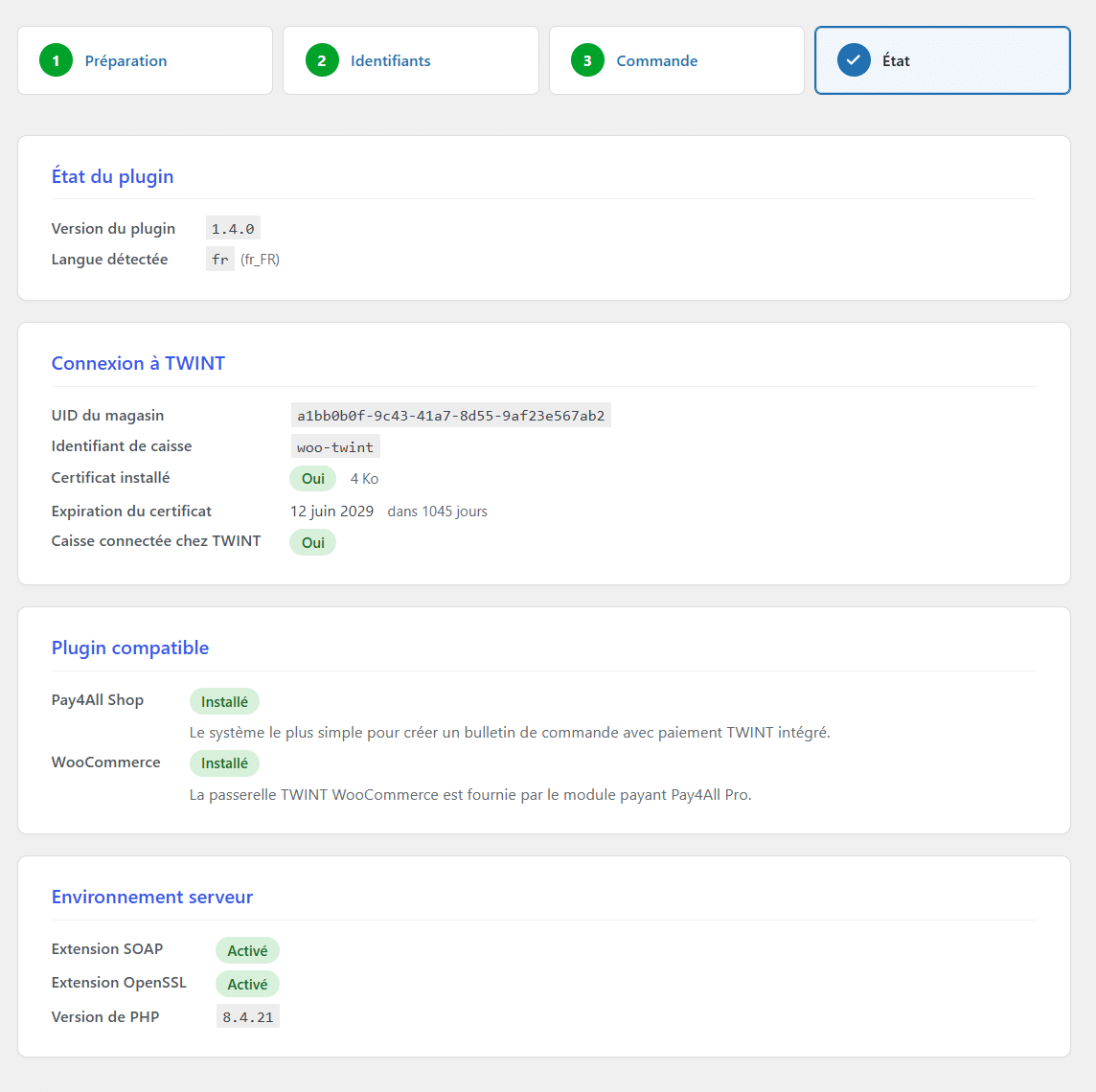 extension twint wordpress